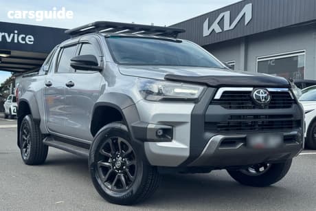 Silver 2023 Toyota Hilux Double Cab Pick Up Rogue (4X4)