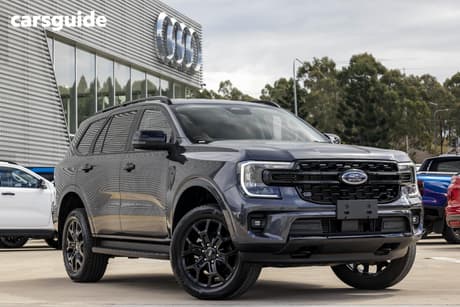 Grey 2025 Ford Everest Wagon Sport (4Wd)