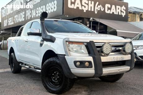 White 2012 Ford Ranger Dual Cab Utility Xlt 3.2 (4X4)