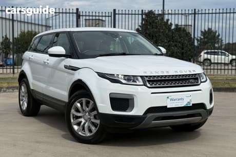 White 2016 Land Rover Evoque SUV TD4 150 PURE LV MY16
