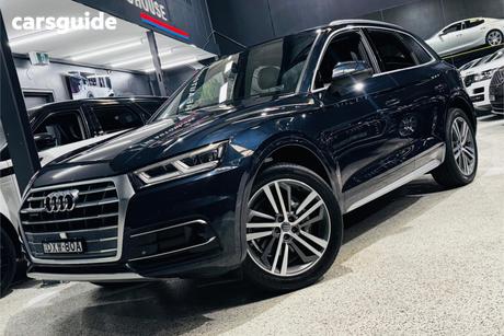 Blue 2018 Audi Q5 Wagon 2.0 Tfsi Quattro Sport