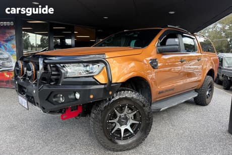 Orange 2020 Ford Ranger Double Cab Pick Up Wildtrak 2.0 (4X4)