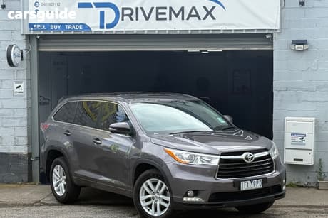 Grey 2015 Toyota Kluger Wagon Gx (4X2)