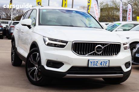 White 2021 Volvo XC40 Wagon T4 Inscription (Awd)