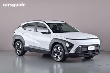 White 2023 Hyundai Kona Wagon Hybrid