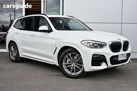 White 2020 BMW X3 Wagon Sdrive20I Xline