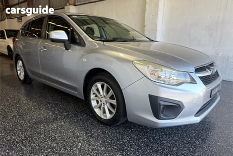 Silver 2013 Subaru Impreza Hatchback 2.0I (Awd)