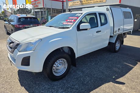 White 2018 Isuzu D-MAX Crew Cab Chassis Sx Hi-Ride (4X2)