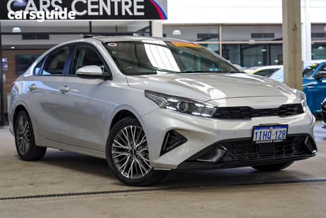 Silver 2024 Kia Cerato Hatchback Sport