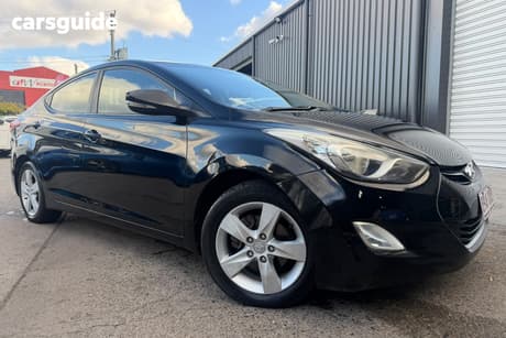 Black 2012 Hyundai Elantra Sedan Elite