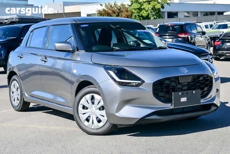 Silver 2026 Suzuki Swift Hatchback Hybrid