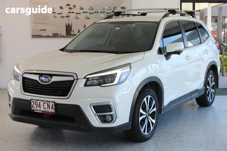 White 2021 Subaru Forester Wagon 2.5I Premium (Awd)