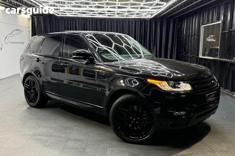 Black 2013 Land Rover Range Rover Sport SUV V8SC AUTOBIOGRAPHY DYNAMIC 4X4