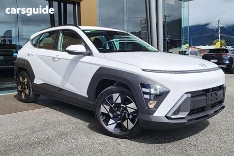 White 2026 Hyundai Kona Wagon
