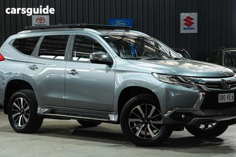 Grey 2017 Mitsubishi Pajero Sport Wagon Gls (4X4) 7 Seat