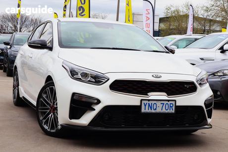 White 2019 Kia Cerato Hatchback Gt (Turbo)
