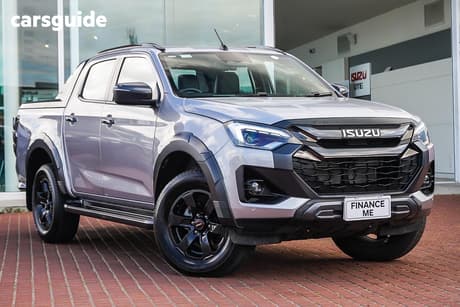 Silver 2025 Isuzu D-MAX Crew Cab Utility X-Terrain (4X4)