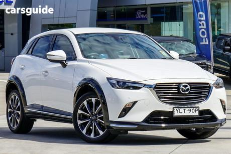 White 2023 Mazda CX-3 Wagon Stouring (Fwd)