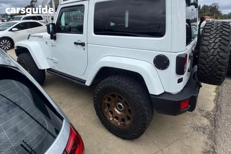 White 2018 Jeep Wrangler Softtop Golden Eagle (4X4)