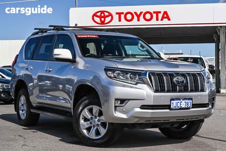Silver 2019 Toyota Landcruiser Prado Wagon Gxl (4X4)