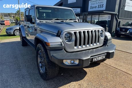 Silver 2020 Jeep Gladiator Dual Cab Utility Overland (4X4)