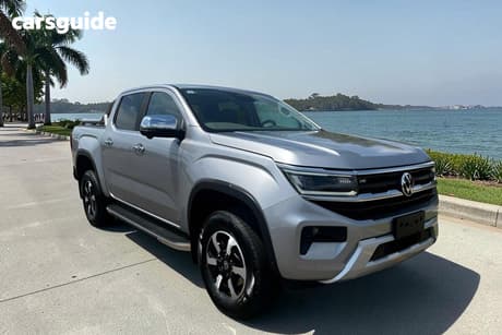 Silver 2026 Volkswagen Amarok Dual Cab Utility Style Tdi600 4Motion