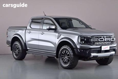 Silver 2023 Ford Ranger Double Cab Pick Up Raptor 3.0 (4X4)