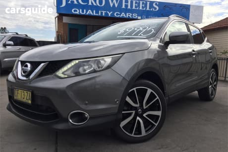 Grey 2015 Nissan Qashqai Wagon Tl