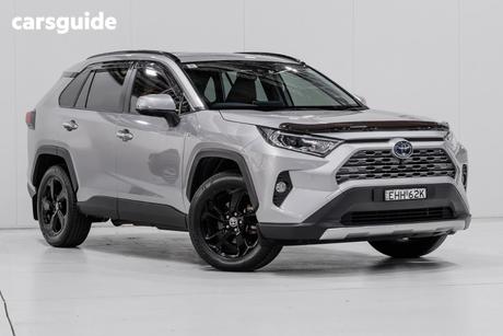 Silver 2020 Toyota RAV4 Wagon Cruiser 2Wd Hybrid