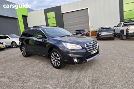 Grey 2017 Subaru Outback Wagon 2.5I Premium