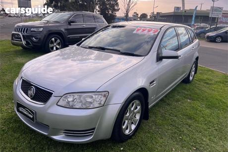 Silver 2012 Holden Commodore Sportswagon Omega