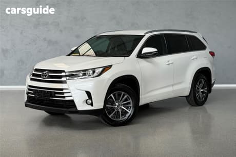 White 2019 Toyota Kluger Wagon Gxl (4X4)