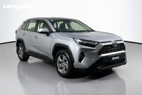 Silver 2025 Toyota RAV4 Wagon Gx (Awd) Hybrid