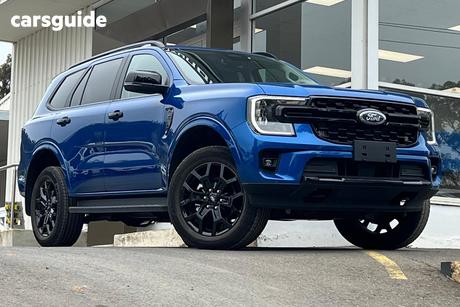 Blue 2025 Ford Everest Wagon Sport (4Wd)