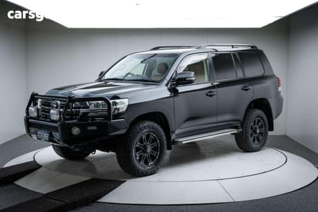Black 2017 Toyota Landcruiser Wagon Gxl (4X4)