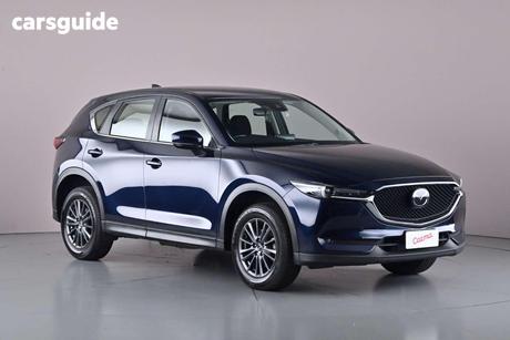 Blue 2021 Mazda CX-5 Wagon Maxx Sport (Fwd)