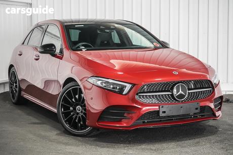 Red 2022 Mercedes-Benz A250 Hatchback 4Matic