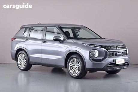 Grey 2023 Mitsubishi Outlander Wagon Es 5 Seat (2Wd)