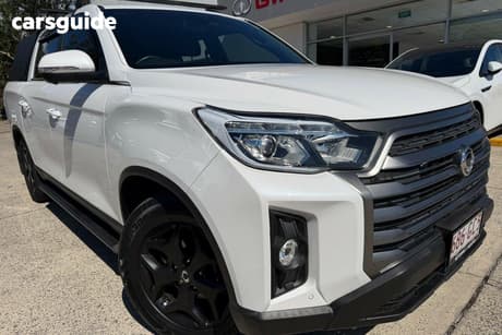 White 2022 Ssangyong Musso Crew Cab Pickup Ultimate