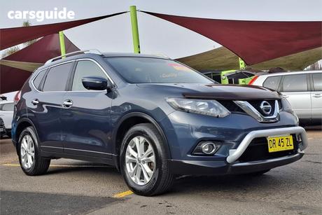 Blue 2016 Nissan X-Trail Wagon St-L N-Sport Se Black (Fwd)