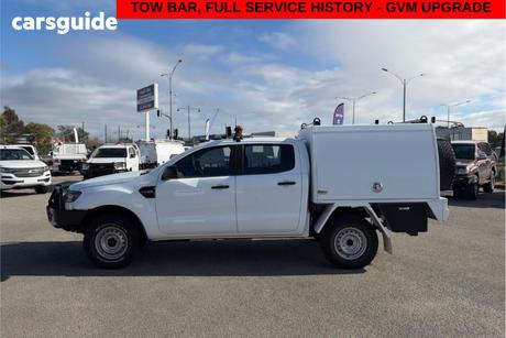 White 2017 Ford Ranger Crew Cab Chassis Xl 3.2 (4X4)