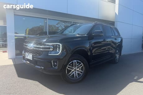 Black 2025 Ford Everest Wagon Trend (4Wd)