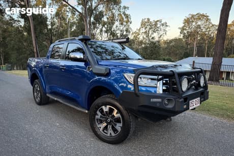 Blue 2021 GWM UTE Dual Cab Utility Cannon-X (4X4)