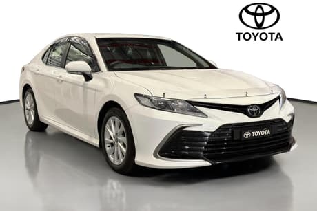 White 2021 Toyota Camry Sedan Ascent