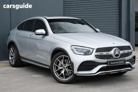 Silver 2019 Mercedes-Benz GLC300 Coupe 4Matic