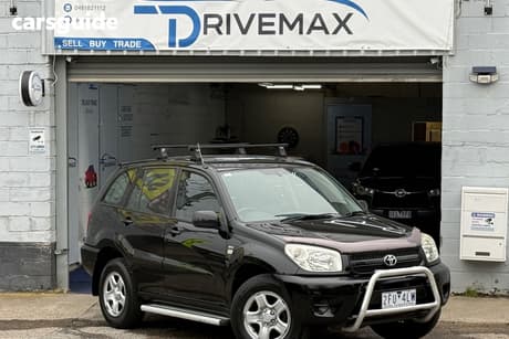 Black 2004 Toyota RAV4 Wagon Cv (4X4)