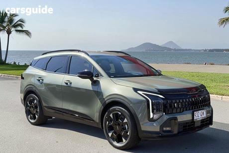 Green 2026 Kia Sportage Wagon Sx+ (Awd)