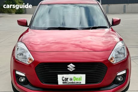 Red 2018 Suzuki Swift Hatchback Gl Navigator