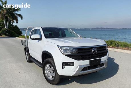 White 2026 Volkswagen Amarok Dual Cab Utility Life Tdi500 4Motion