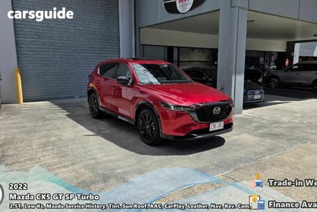 Red 2022 Mazda CX-5 Wagon Gt Sp Turbo (Awd)